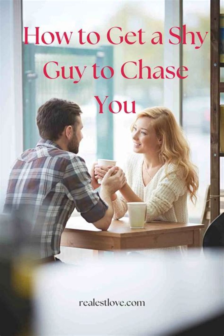 How do you get a shy guy to open over text?