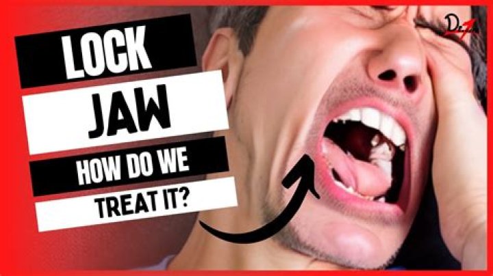 How do you get rid of a locked jaw?