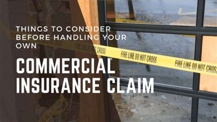 How do you handle commercial insurance claims?