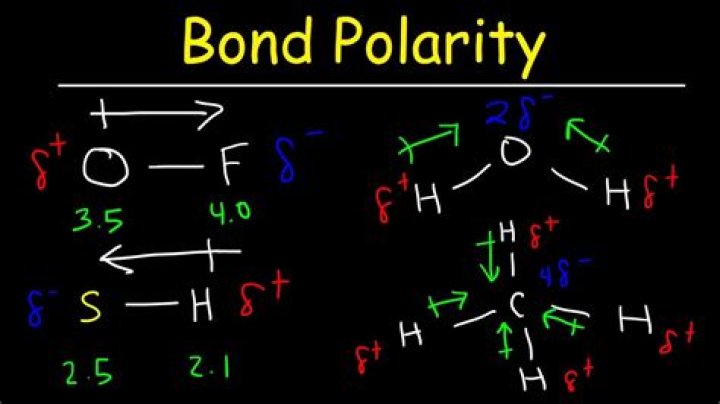 How do you know the direction of bond polarity?