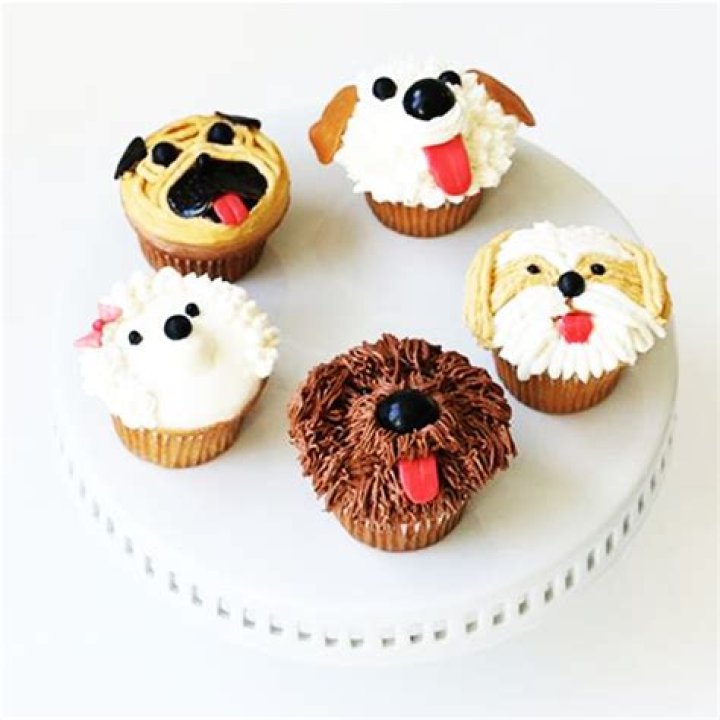 How do you make cupcakes with dog faces?