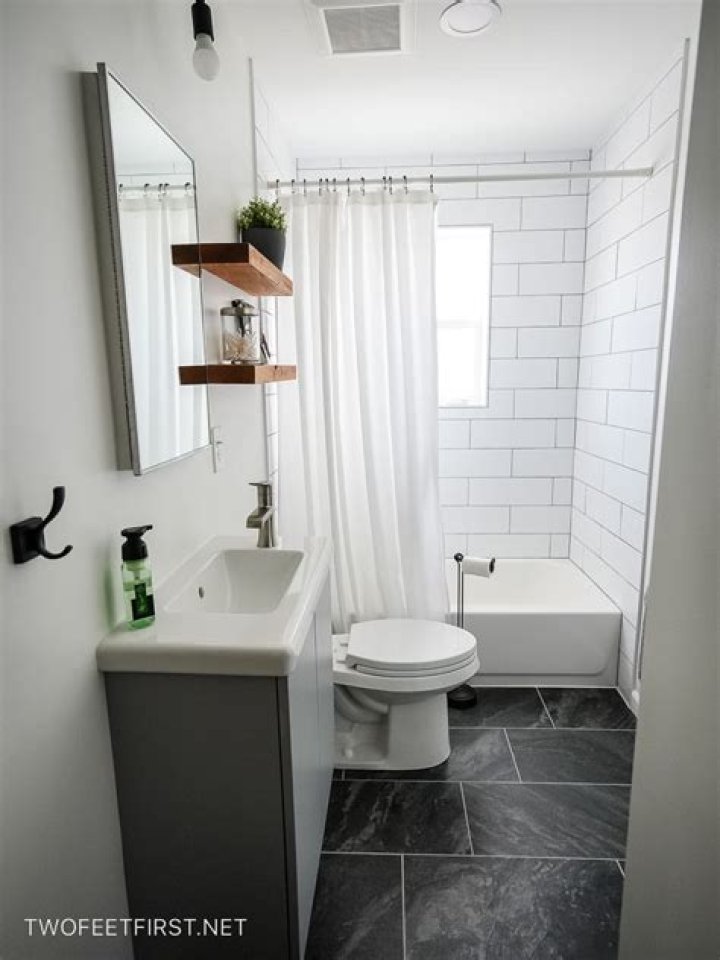 How do you remodel a small half bath?