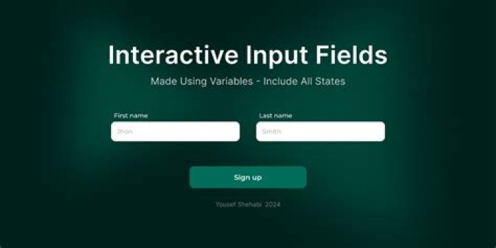 How do you select an input field?