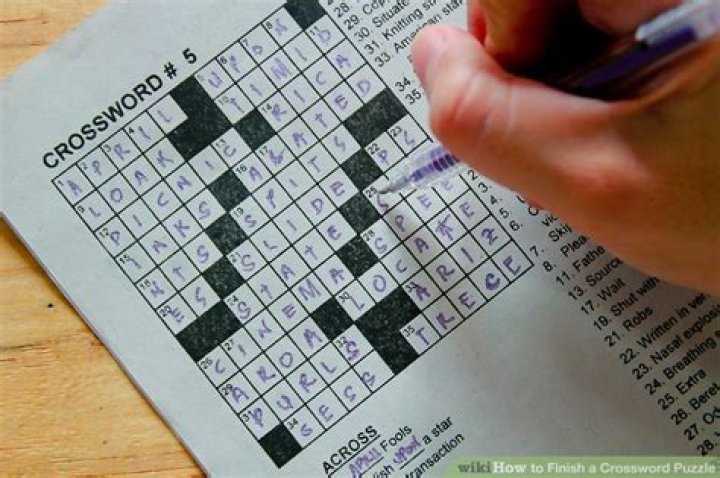 How do you solve a crossword puzzle?
