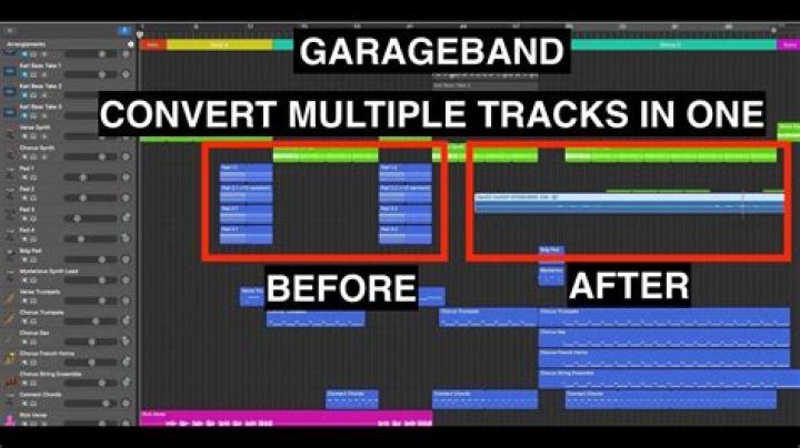 How do you use multiple inputs in GarageBand?