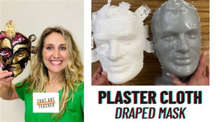 How do you wear a plaster mask?