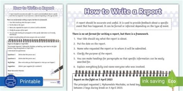 How do you write a book report in English?