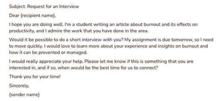 How do you write a response letter for an interview?