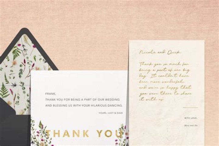 How do you write thank you cards?