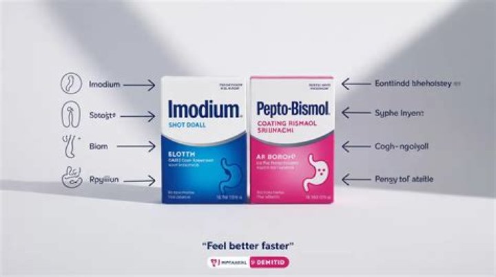 How far apart can you take Pepto-Bismol and Imodium?