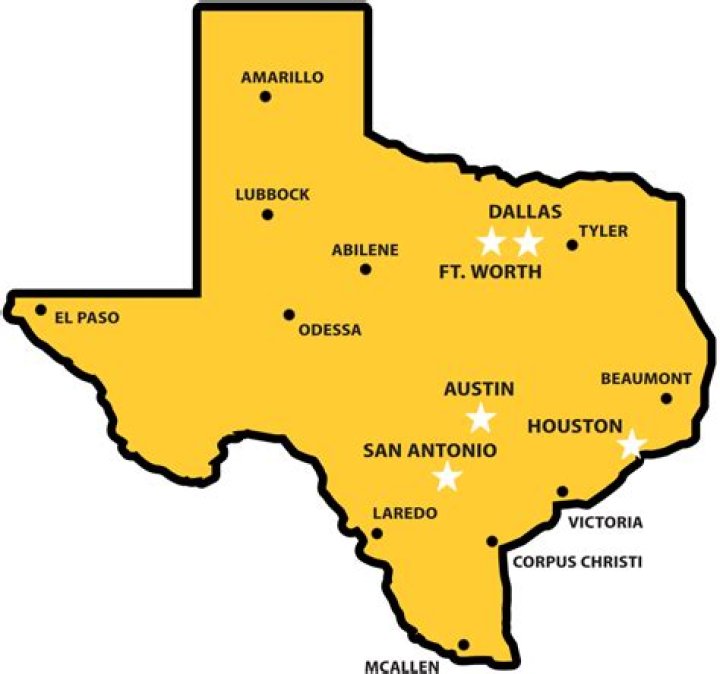 How far is Corpus Christi from Dallas?