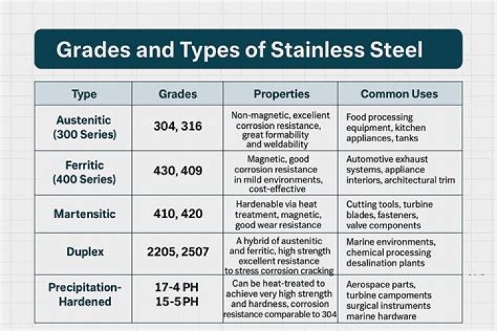 How hard is 302 stainless steel?