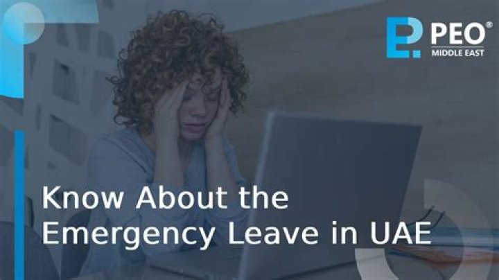 How long is emergency leave in UAE?