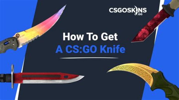 How many cases does it take to get a CSGO knife?