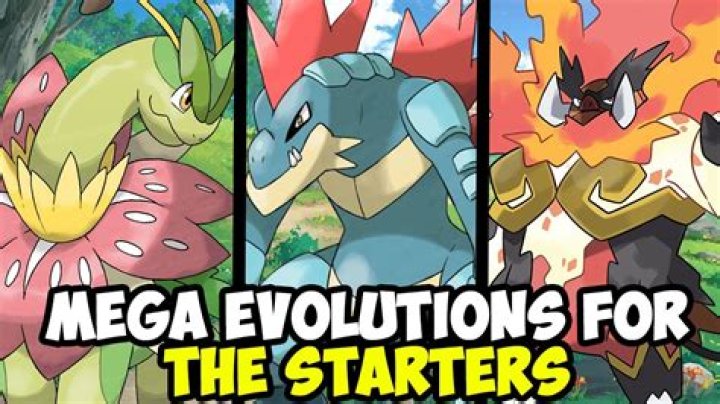How many evolutionary forms does each starter Pokemon have?