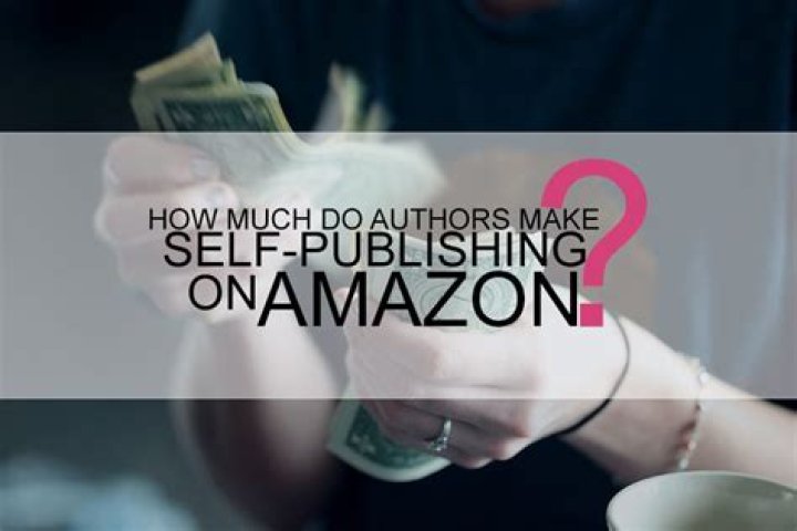 How much do authors make self publishing on Amazon?