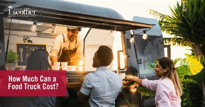 How much does a food truck cost in Houston?
