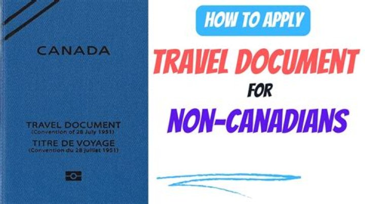 How much does a travel document cost in Canada?