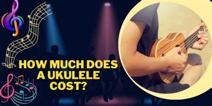 How much does a ukulele cost?