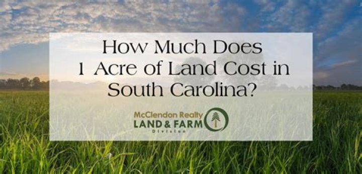 How much does an acre of land cost in Oklahoma?