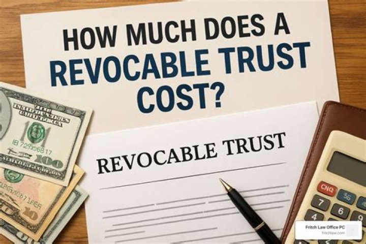 How much does it cost to draft a revocable trust?