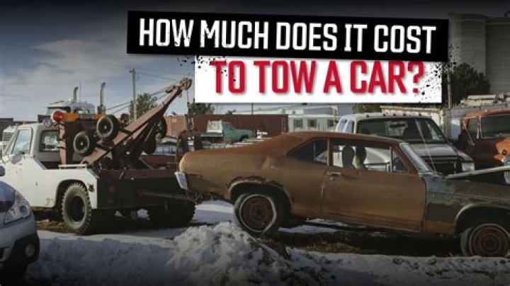 How much does it cost to tow a car in Oklahoma?