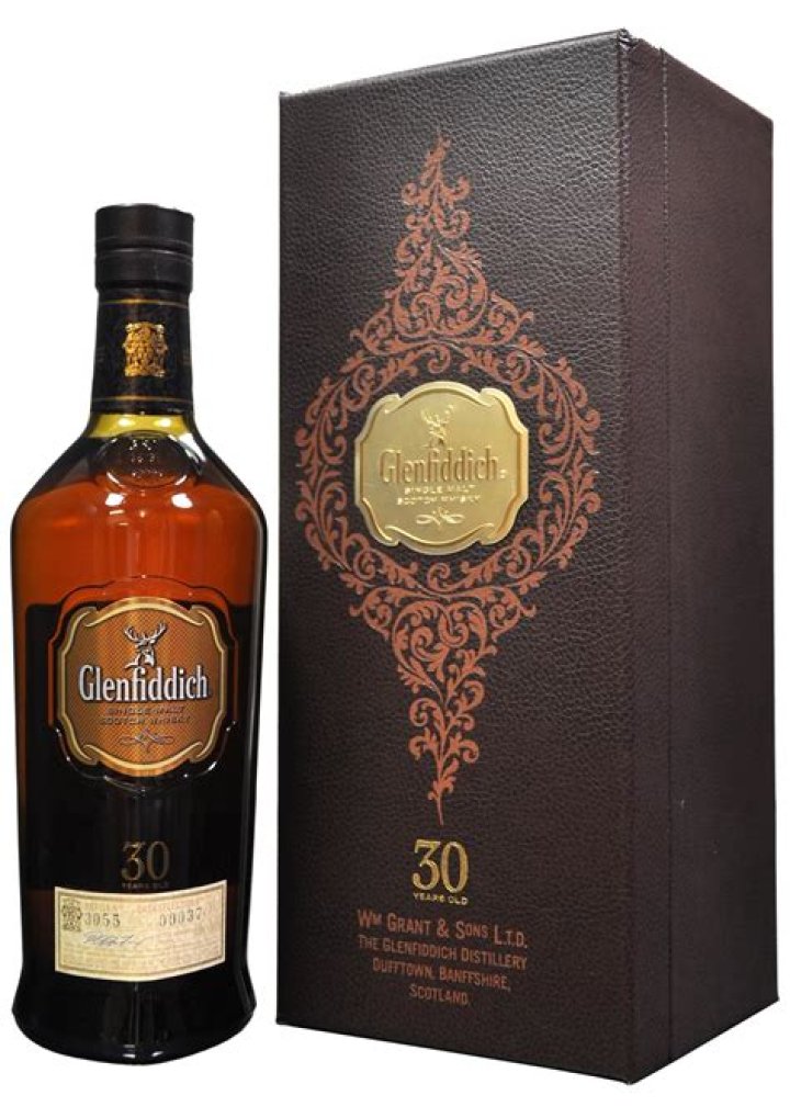 How much is a 30 year old Glenfiddich?