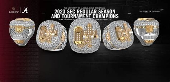 How much is an Alabama championship ring worth?