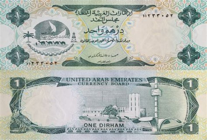 How much is Dubai AED to dollar?