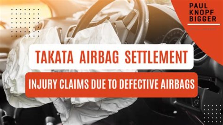 How much is the Takata airbag settlement?