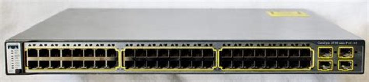 How much power does a Cisco 3750 use?