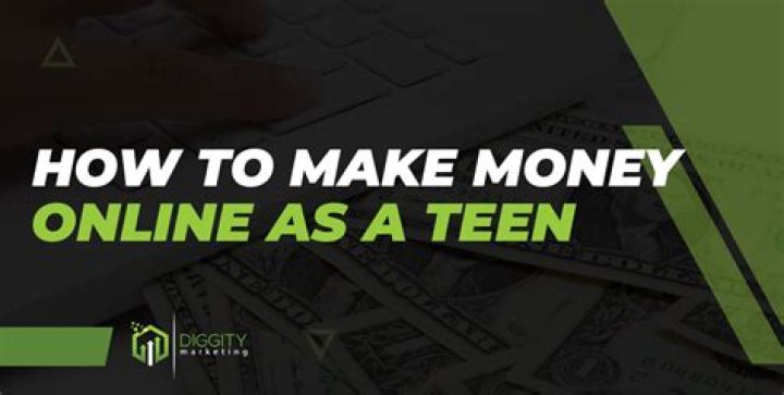 How teens can make money online?