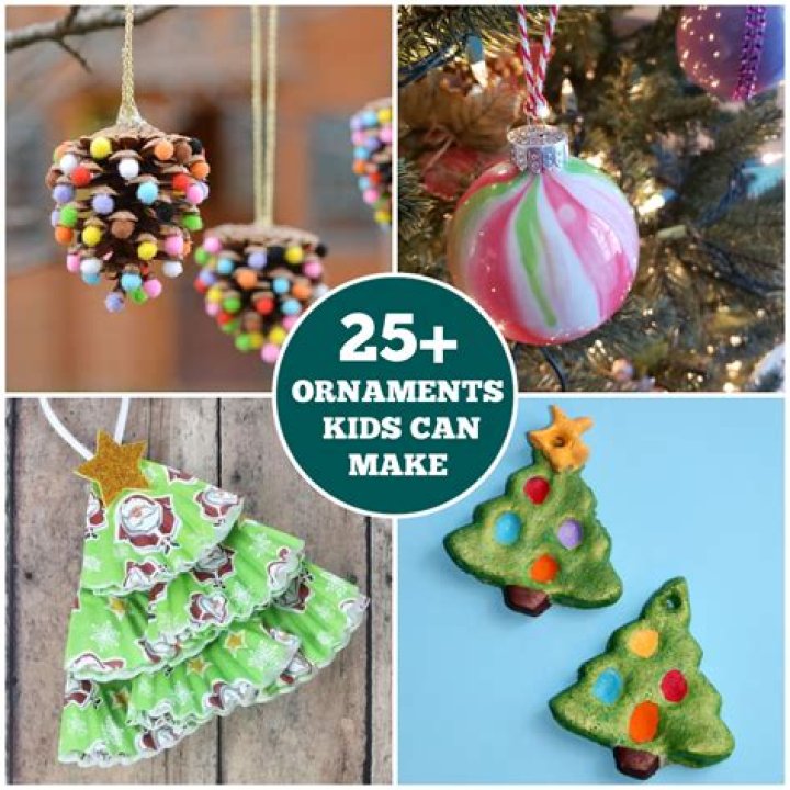 How to make Christmas ornaments with kids?