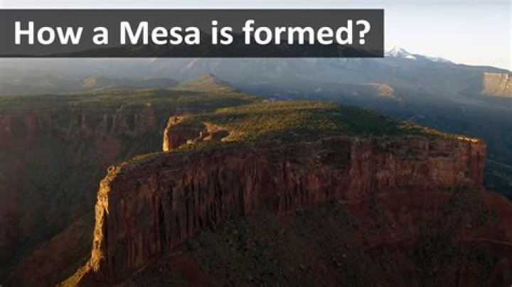 How was Checkerboard Mesa formed?