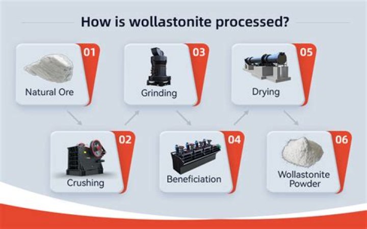 How wollastonite is formed?