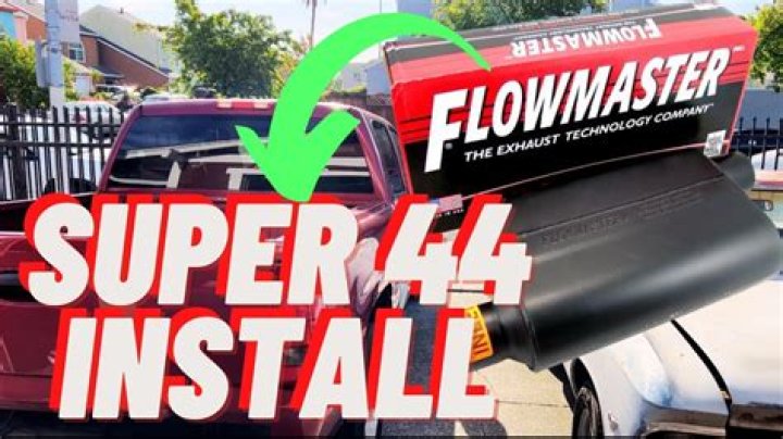 Is a Flowmaster Super 44 loud?