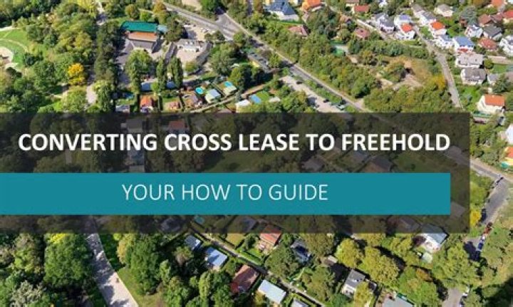 Is freehold worth more than cross lease?