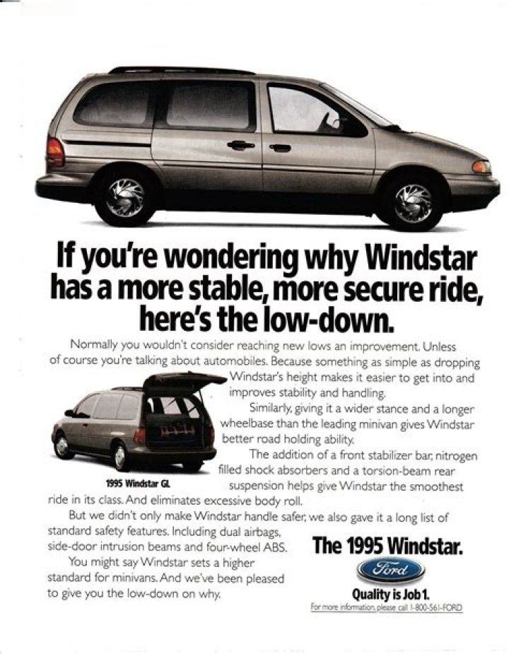 Is the Ford Windstar minivan reliable?
