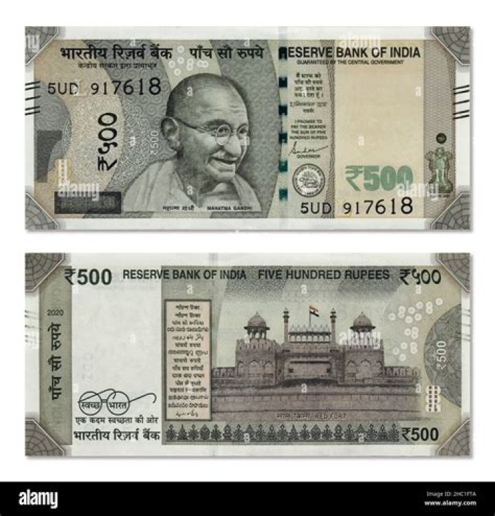 Is there a 500 rupee note in India?