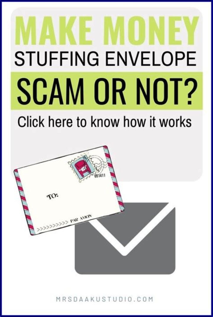 Is there any legit envelope stuffing jobs?