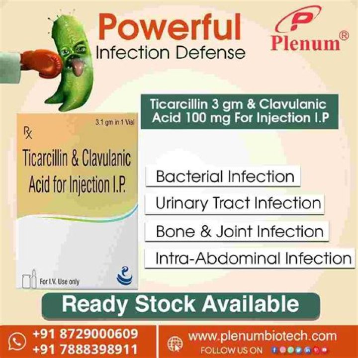 Is ticarcillin still available?