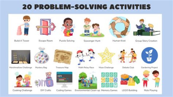 What activities are good for problem solving?