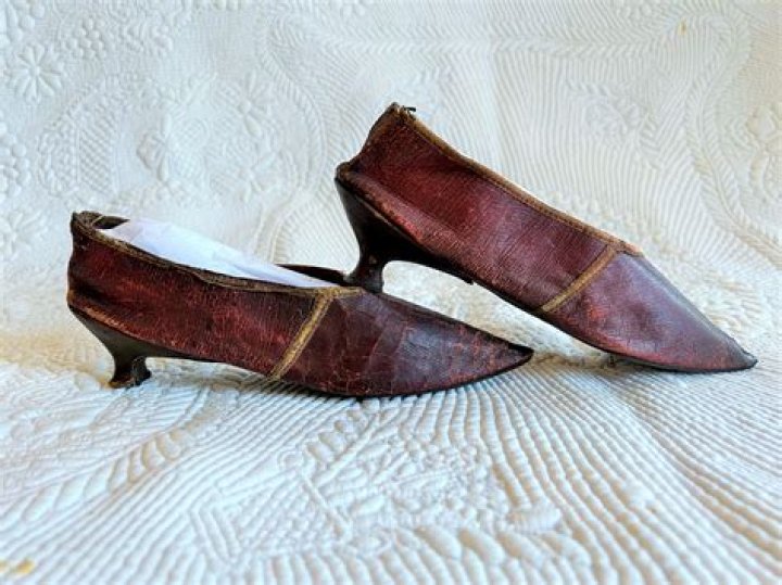 What are 1800s shoes called?