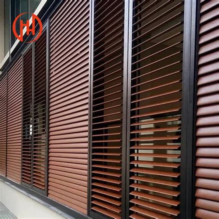 What are metal louvers?