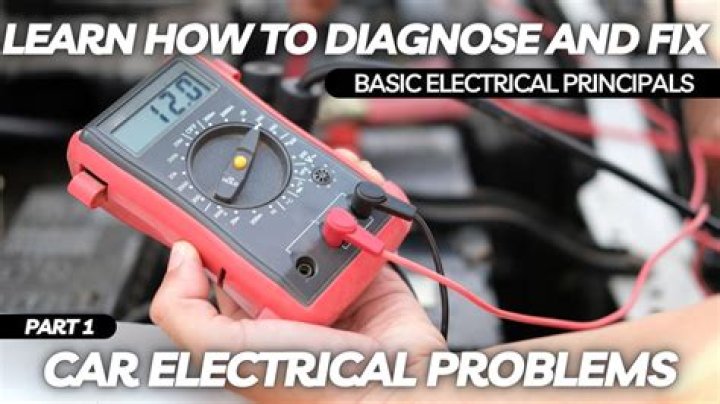 What are signs of electrical problems in car?