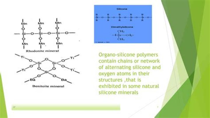 What are silicone polymers?