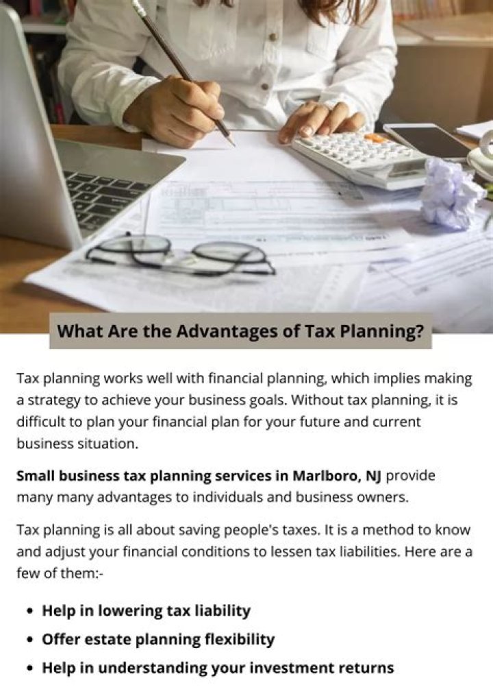 What are the advantages of tax planning?