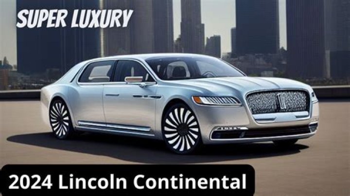 What are the Lincoln Continental packages?
