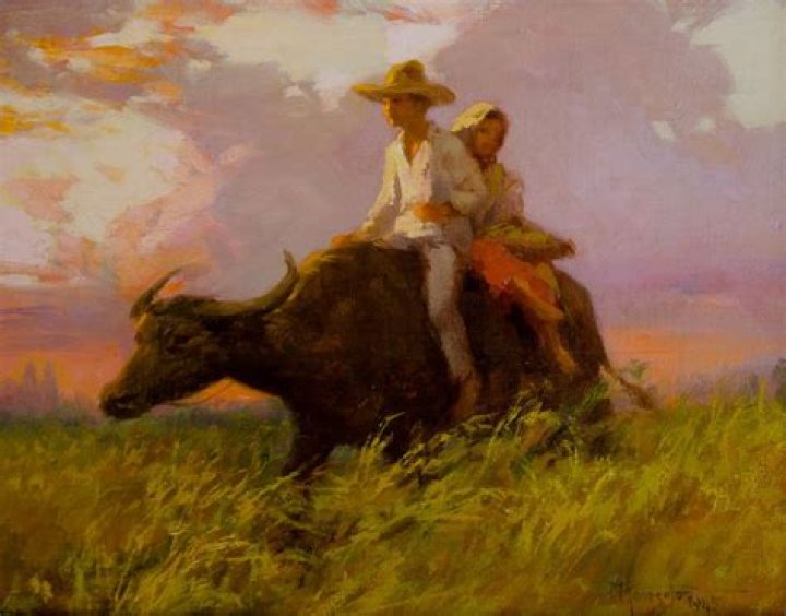 What are the paintings made by Fernando Amorsolo?