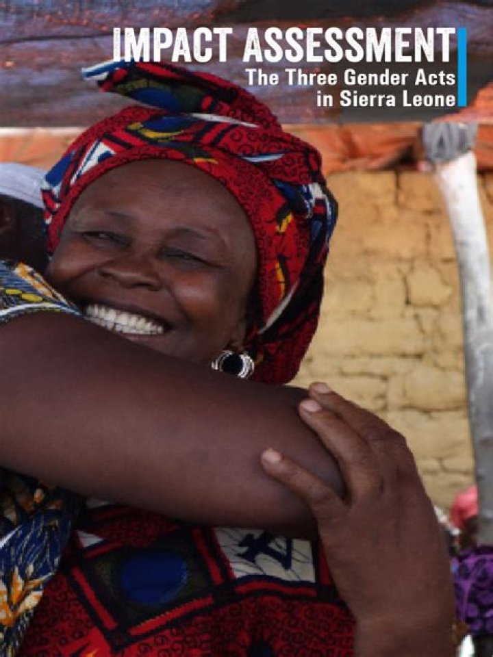 What are the three Gender Acts in Sierra Leone?